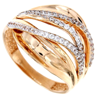 кольцо с цирконом Кфтн-3690
