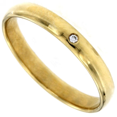 кольцо с бриллиантом КОбр-12J